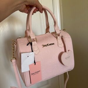 New with tags juicy couture blush pink satchel